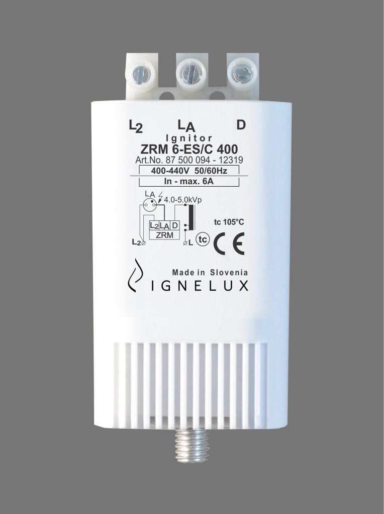 Ignelux Ignitor ZRM 6-ES/C 400, 400-440V, Art.No. 87 500 094 - 12319.