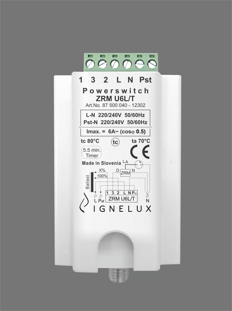 High-performance ZRM U6L/T Powerswitch for lighting control.