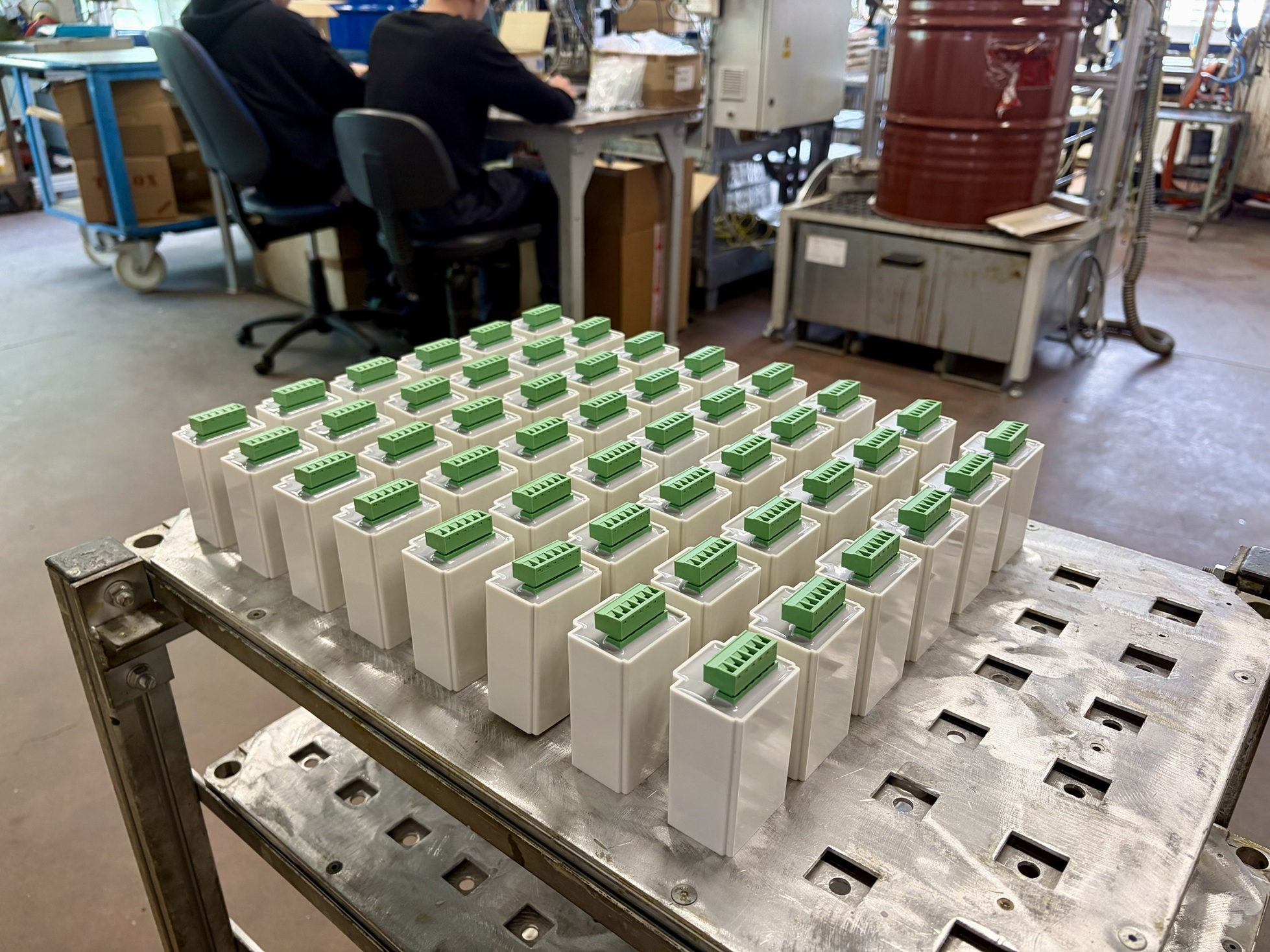 Inside the Ignelux production facility: Assembly of high-quality lighting ignitors, Made in Slovenia, EU.